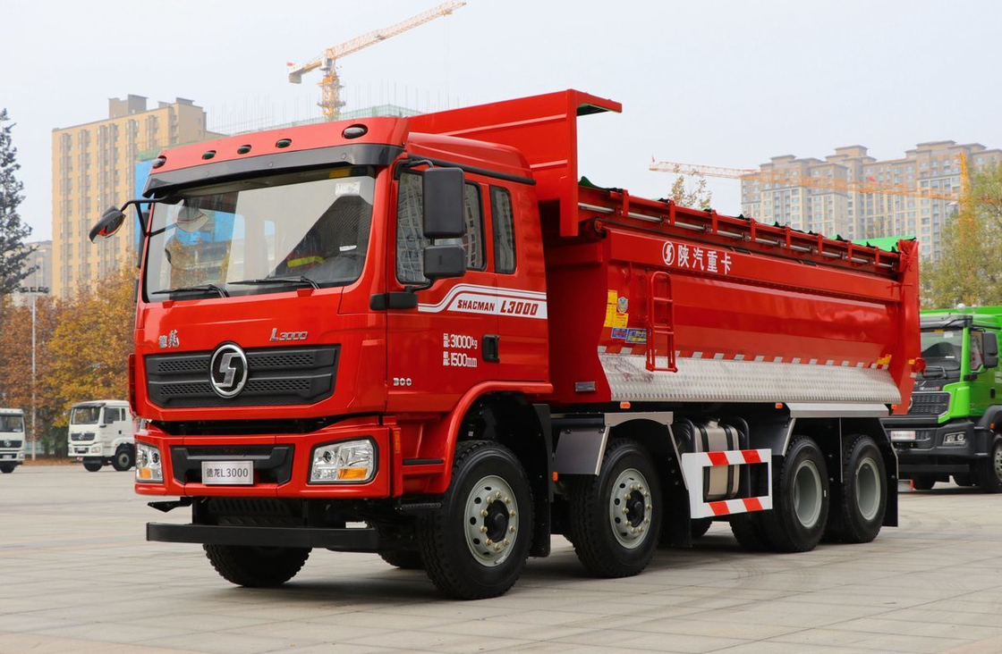 50 tonnellate di camion spazzatura in vendita 8×4 Shacman L3000 veloce 10 velocità trasmissione manuale 300 CV