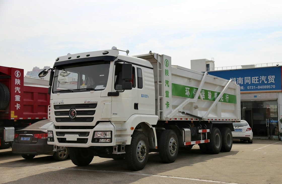 8x4 Tipper Truck Fracturing Sand Tank Truck Shacman 290hp Nuovo M3000 Euro 4 Heavy Duty