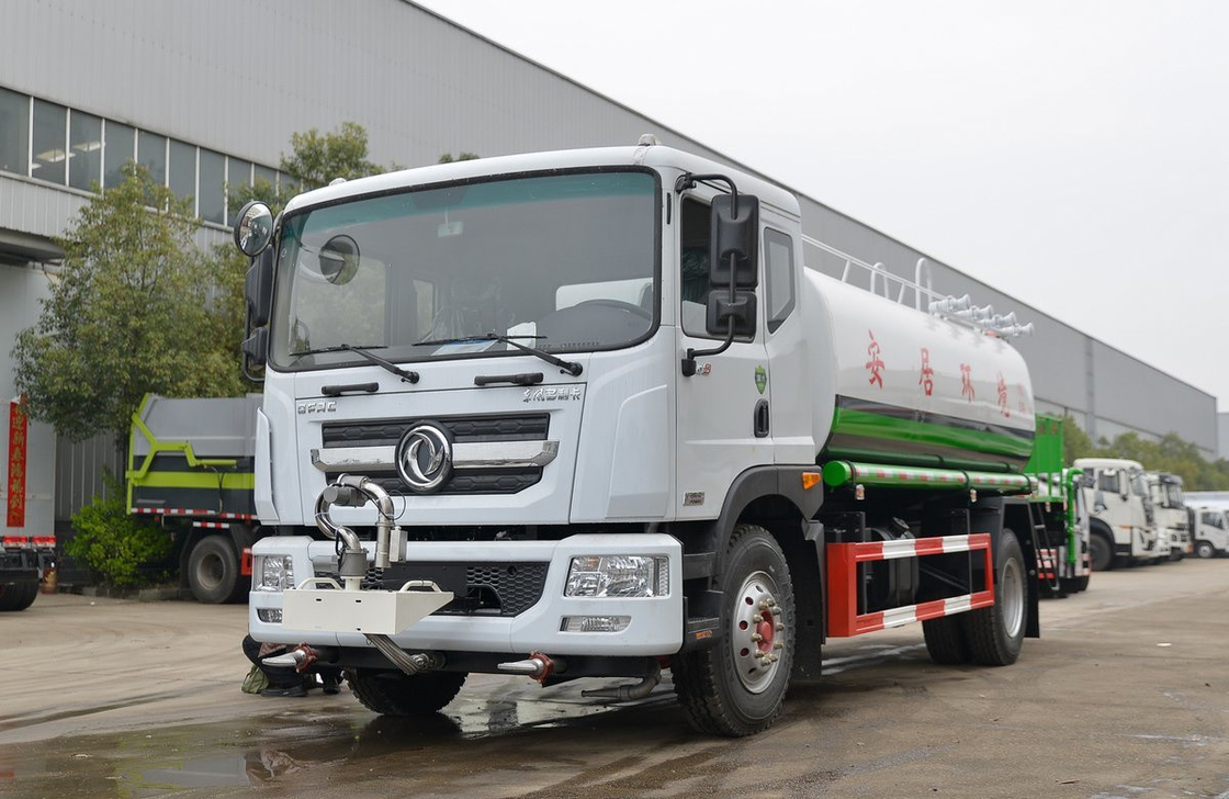 Camion di spruzzatori di strada Dongfeng 4×2 cisterna dell'acqua con cannone atomizzante 230hp Cummins motore