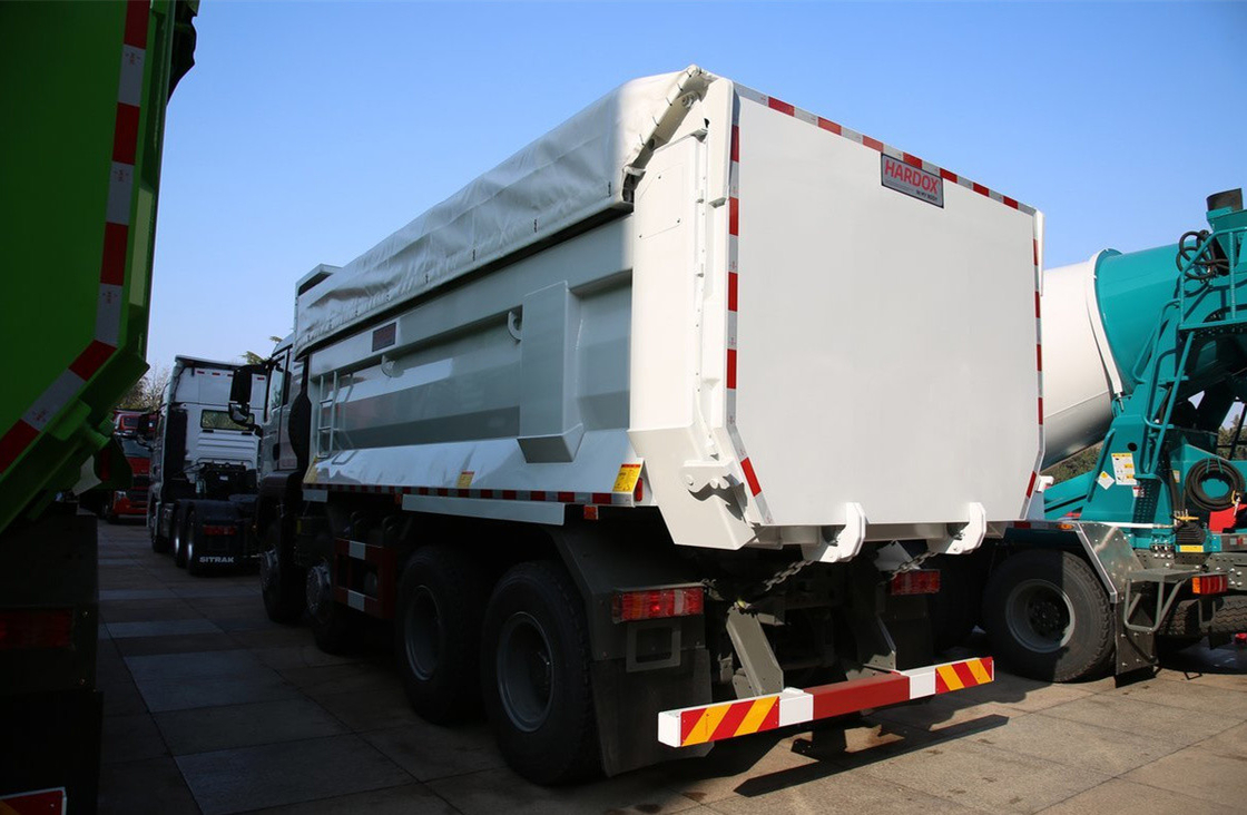 Camion-spaccio per camion-spazio Sitrak carico 40 tonnellate 8*4 Bianco Colore U-Type Box Heavy Duty