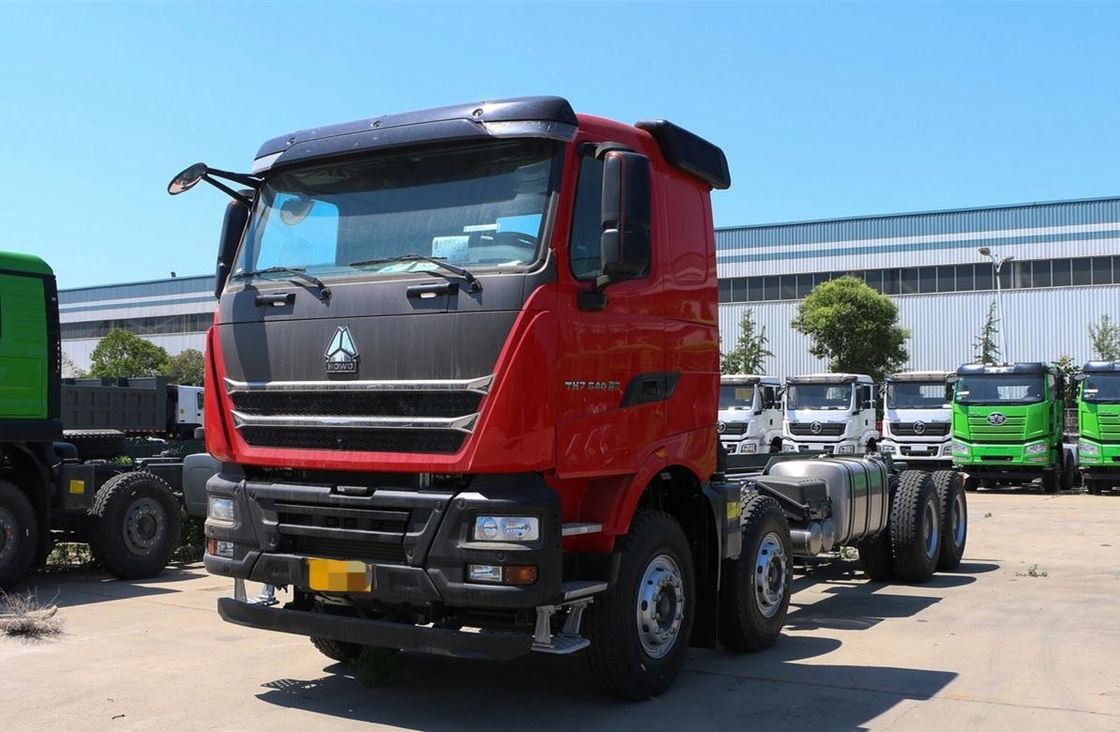 Nuovo Howo Dump Truck 40 tonnellate installato con cabina da 8m Howo TH7 Tipper 540hp Sinotruck Engine