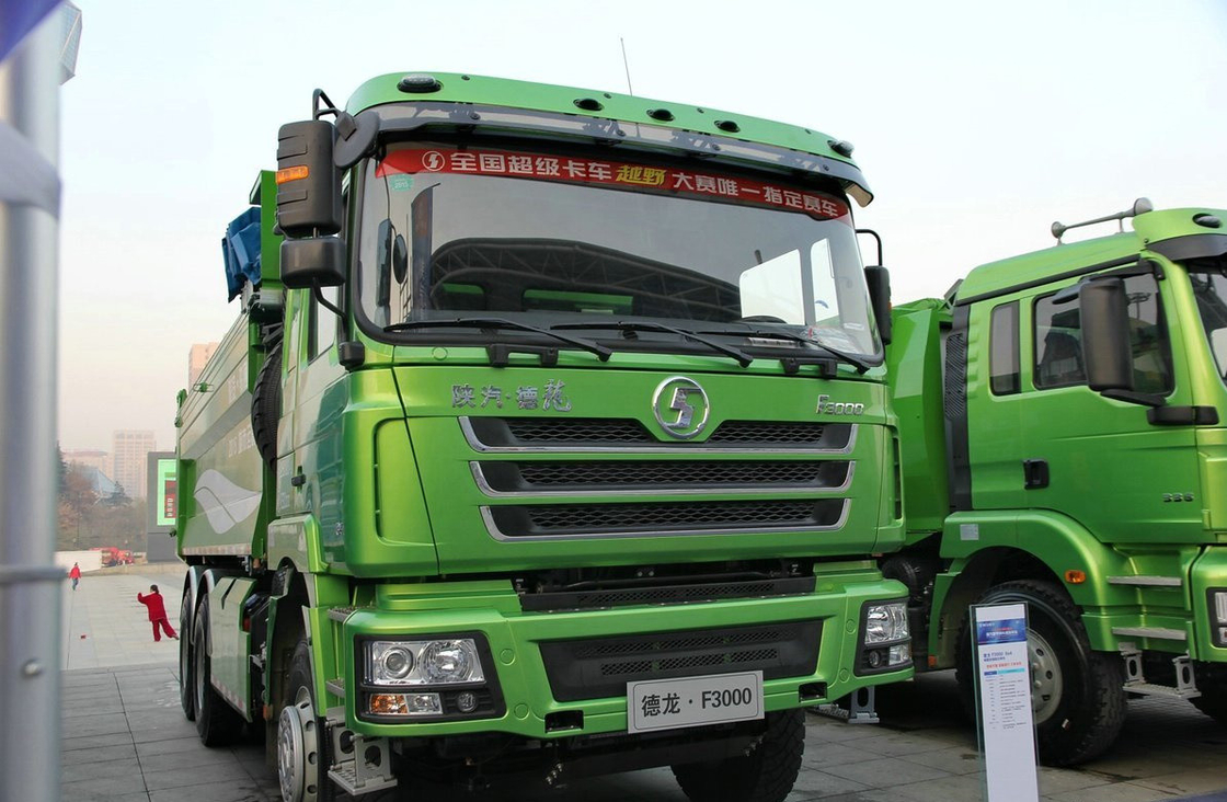 Dump Truck in vendita Cummis Motor 345hp Shacman Tipper Truck 6*4 Drive Mode LHD & RHD
