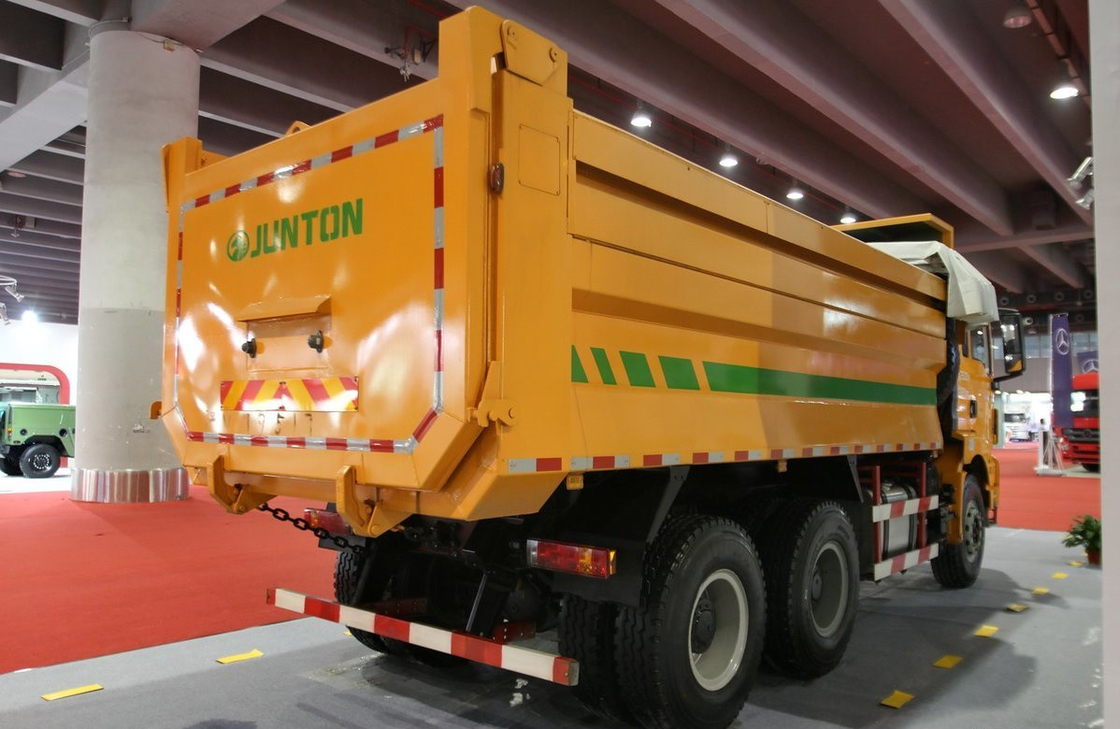 Cina Camionetto da scarico in vendita U-Type Box Shacman Tipper Weichai 290hp Motore Single e Half Cab