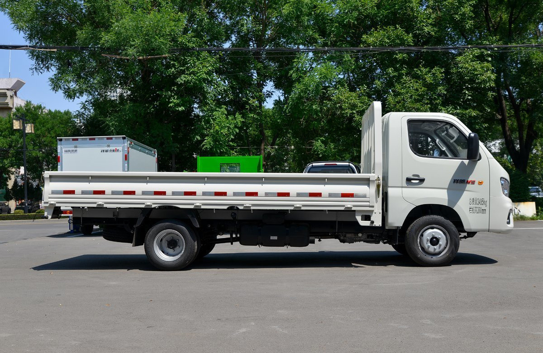 Cassa di stoccaggio per camion Foton 4*2 carico 2 tonnellate singolo asse Trasporto di prodotti agricoli