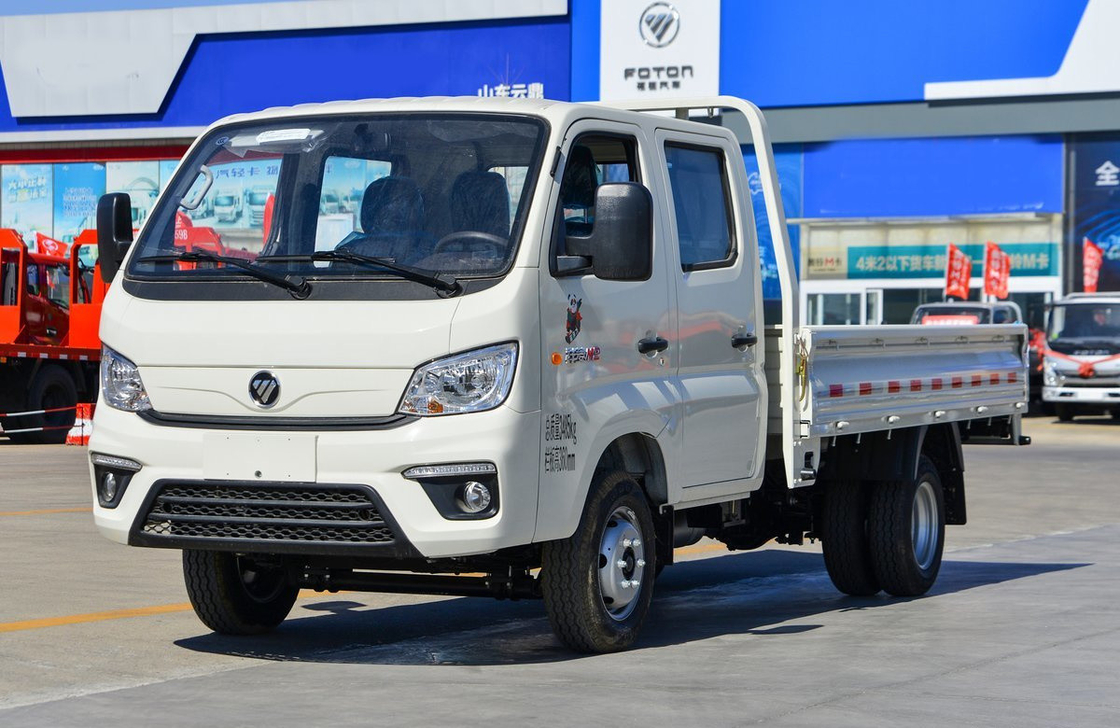 Usato Mini Cargo Truck Motore a benzina 122hp Bianco Colore Manovra a sinistra Carico 3 tonnellate LHD