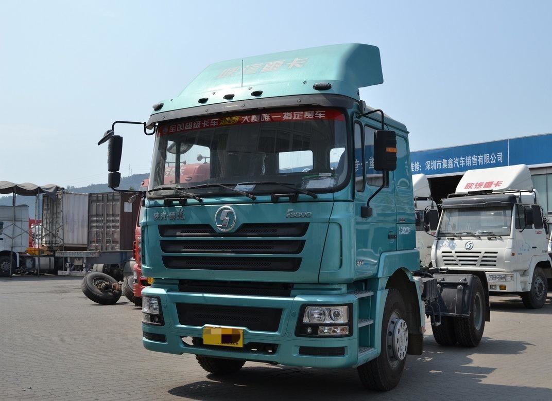 Camion-trattore 4×2 Nuovo Shacman Cavallo Weichai 336hp Euro 3 Emissioni singolo e mezzo cabina