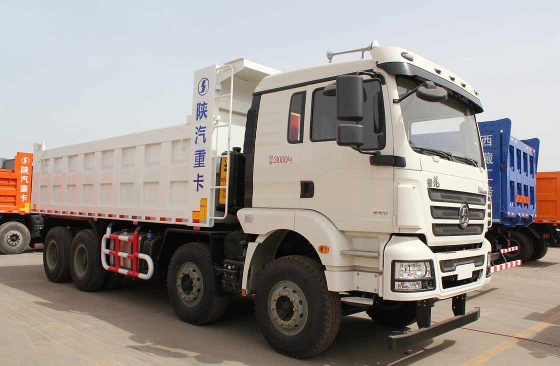 Camion spazzatura da cava in vendita 8*4 Shacman Tipper M3000 carico 30 tonnellate trasporto su strada