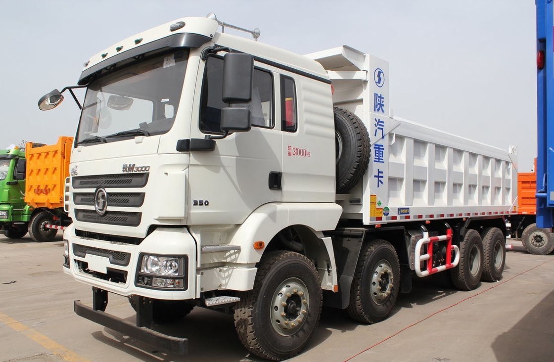 Camion spazzatura da cava in vendita 8*4 Shacman Tipper M3000 carico 30 tonnellate trasporto su strada