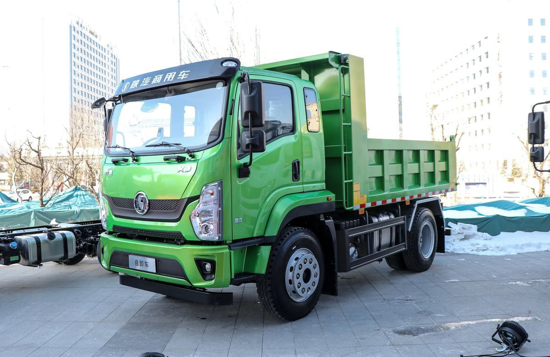 8 tonnellate Piccolo Camionettiere Da Vendita Shacman Tipper 3,75 Meter Box Single Axle 200L Oil Tanker
