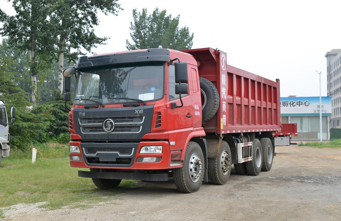 Camion tipper Camion dumper Cina Camion Shacman X6 Weichai 270hp Pesante 8*4 Front Lifting