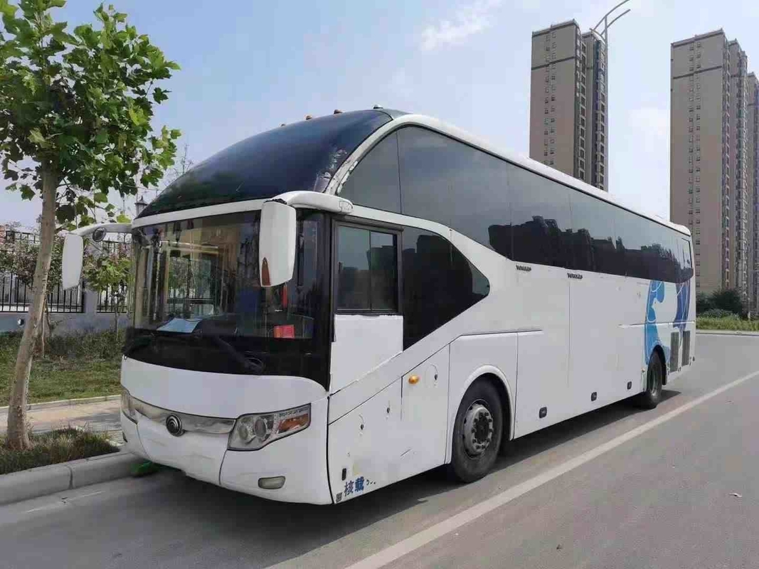 Autobus passeggeri di seconda mano Yutong Zk6122 Grande capacità bagagli Motore Weichai 336hp A/C
