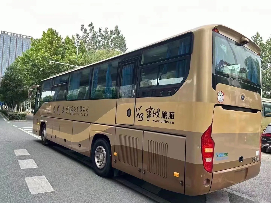ZK6119 Yutong Used Passenger Bus / 53 posti a sedere Double Door Left-Hand Drive Luxury Bus