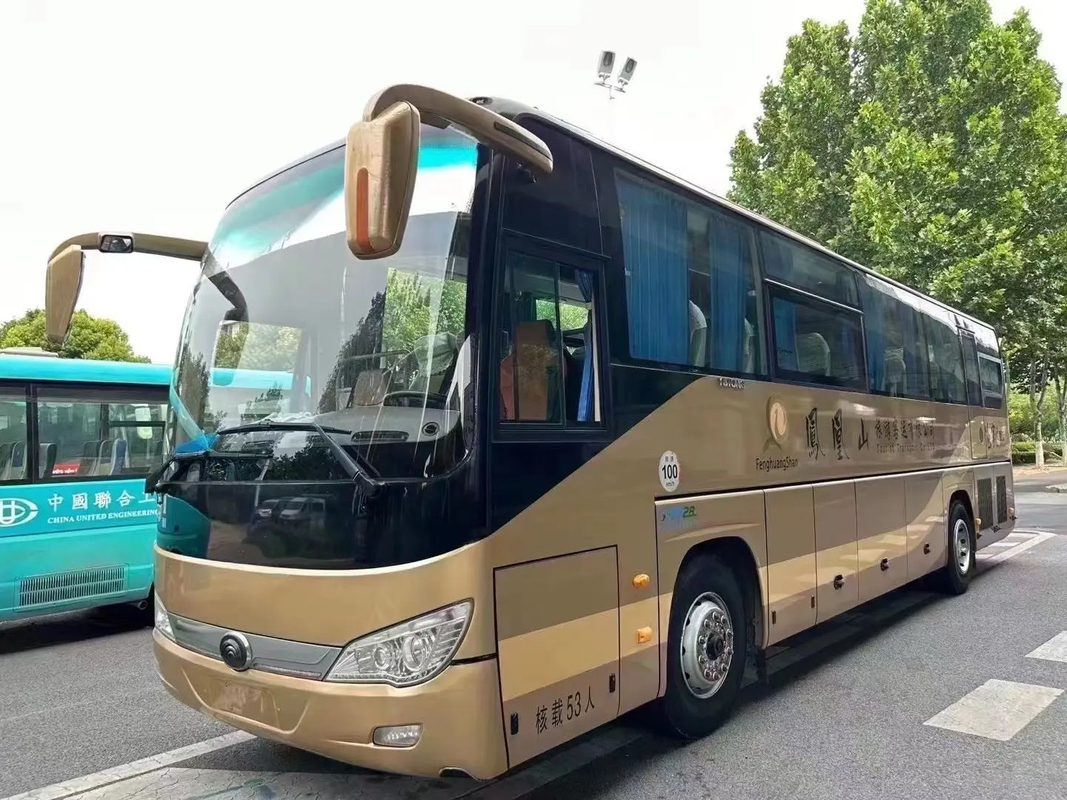 ZK6119 Yutong Used Passenger Bus / 53 posti a sedere Double Door Left-Hand Drive Luxury Bus