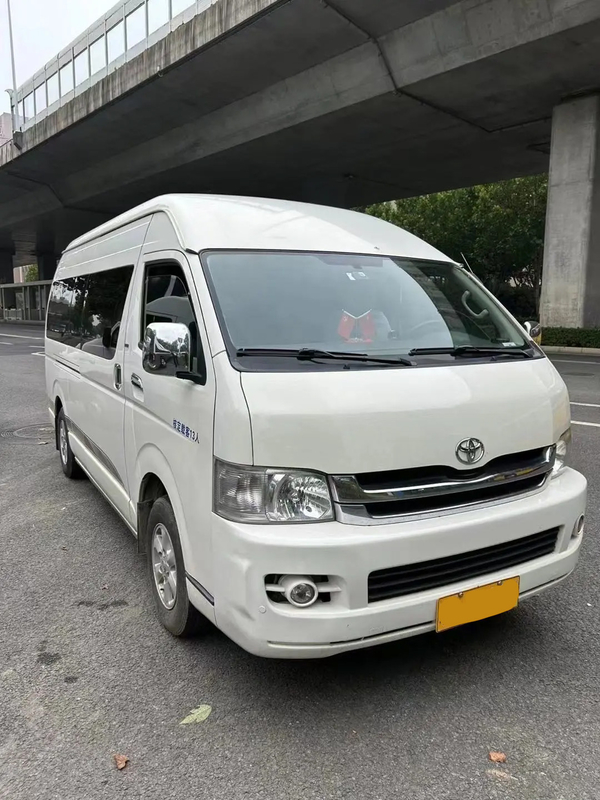 Toyota Hiace Electric Minibus di lusso di seconda mano a doppia portata a 4 porte a 13 posti