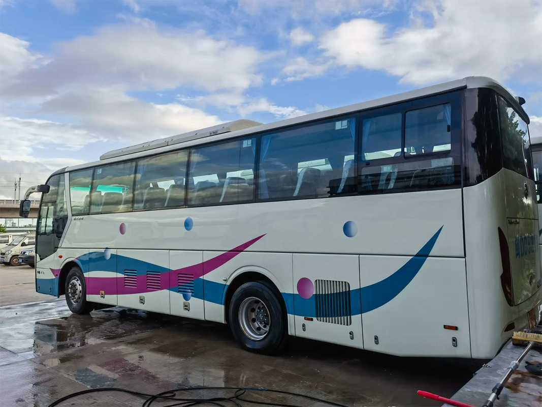 47 posti Golden Dragon Nuovo autobus di seconda mano con grande spazio bagagli