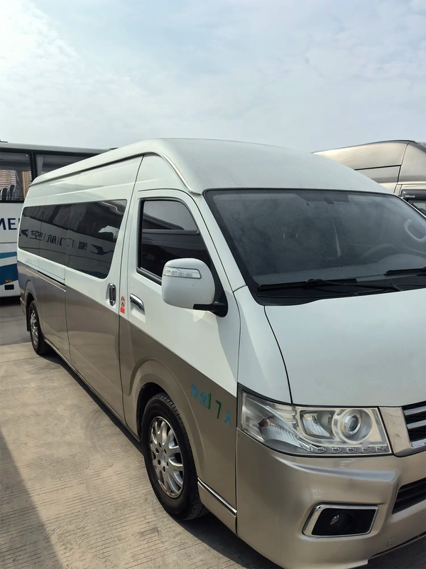 Mini Coach usato 2017 anno 19 posti motore a olio porta oscillante esterna Jinlong Hiace