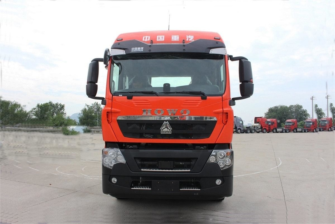 400 HOWO Trattore camion 12 velocità 4*2 6 pneumatici 6 cilindri singolo fila semidiesel motore trattore