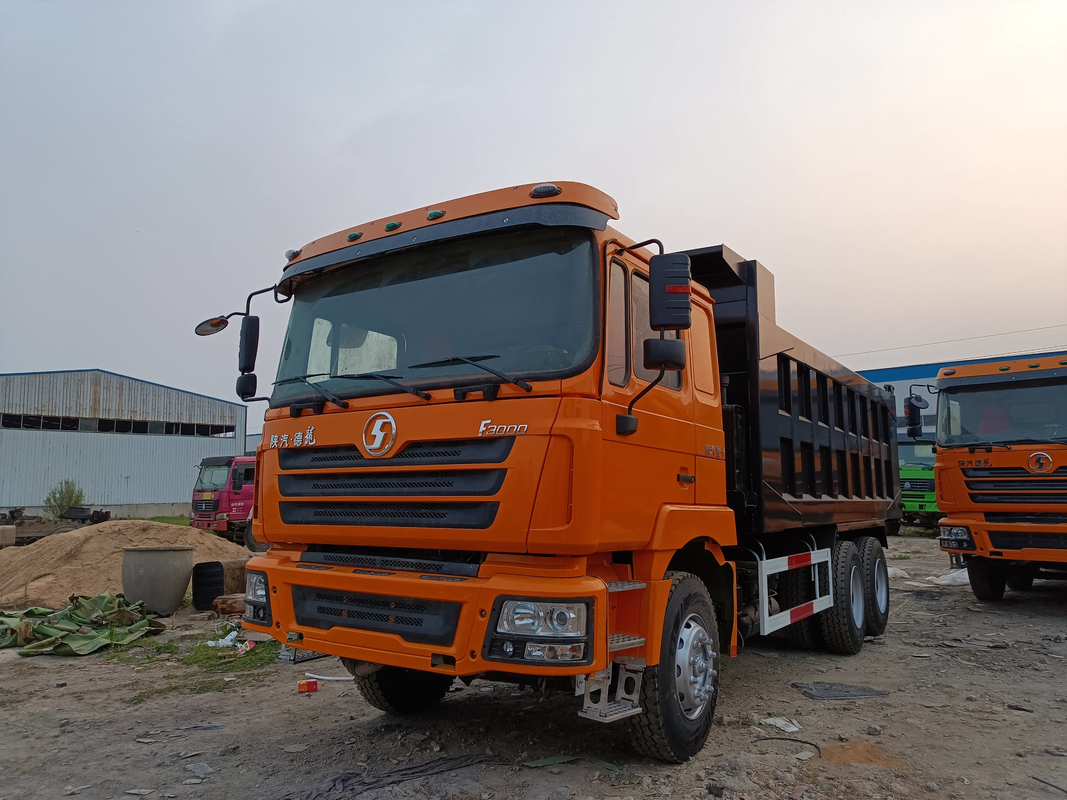 Shacman F3000 Dump Truck 6*4 Usato con ristrutturazione Weichai 380hp Diesel Cabina a tetto piatto