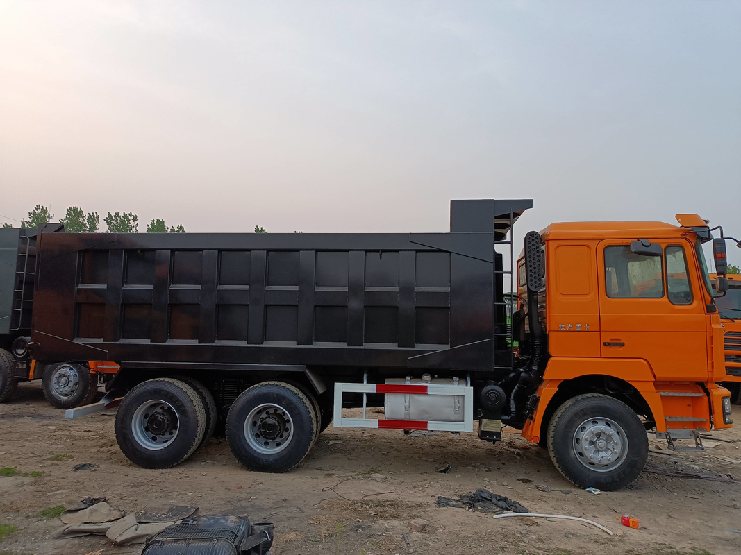 Shacman F3000 Dump Truck 6*4 Usato con ristrutturazione Weichai 380hp Diesel Cabina a tetto piatto