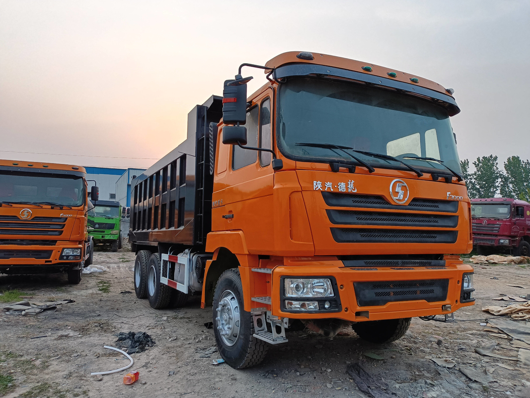 Shacman F3000 Dump Truck 6*4 Usato con ristrutturazione Weichai 380hp Diesel Cabina a tetto piatto