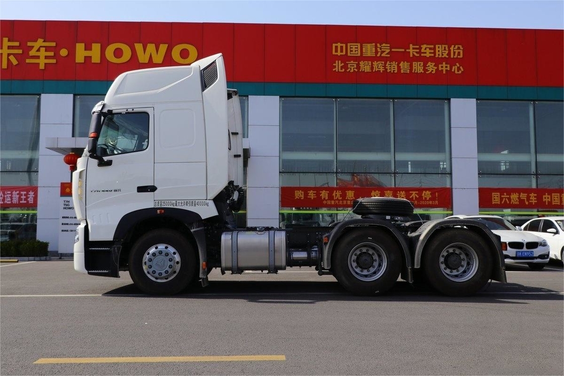 T7H Camion pesante con condizionatore idraulico Deflettore tampone 6X4 Trattore merci pericolose