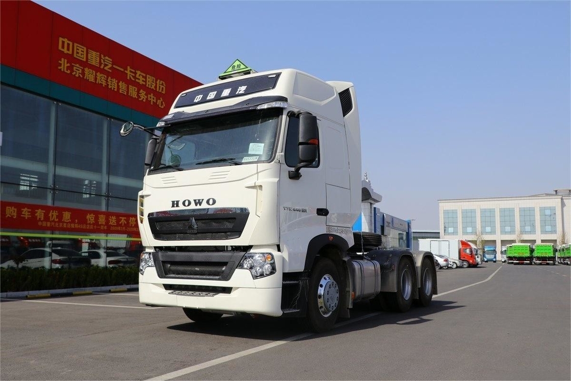 T7H Camion pesante con condizionatore idraulico Deflettore tampone 6X4 Trattore merci pericolose