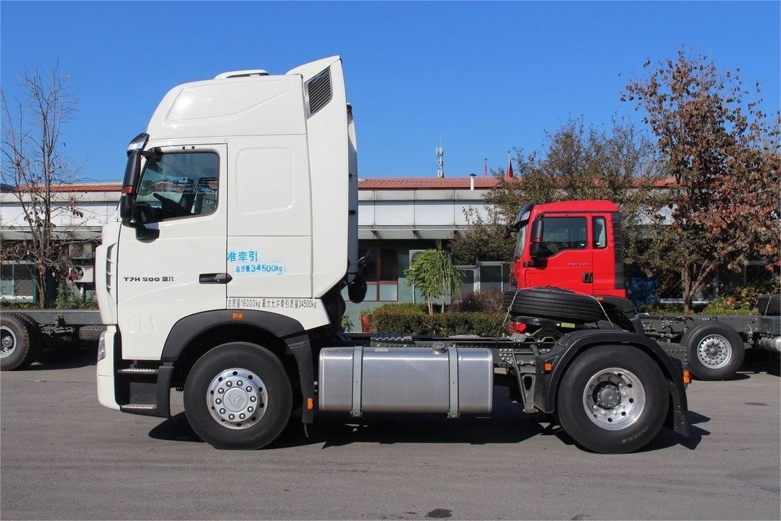 T7H HOWO Camion pesante, deflettore d'aria con condizionatore d'aria, 500 CV, 4X2 trattore monoasse