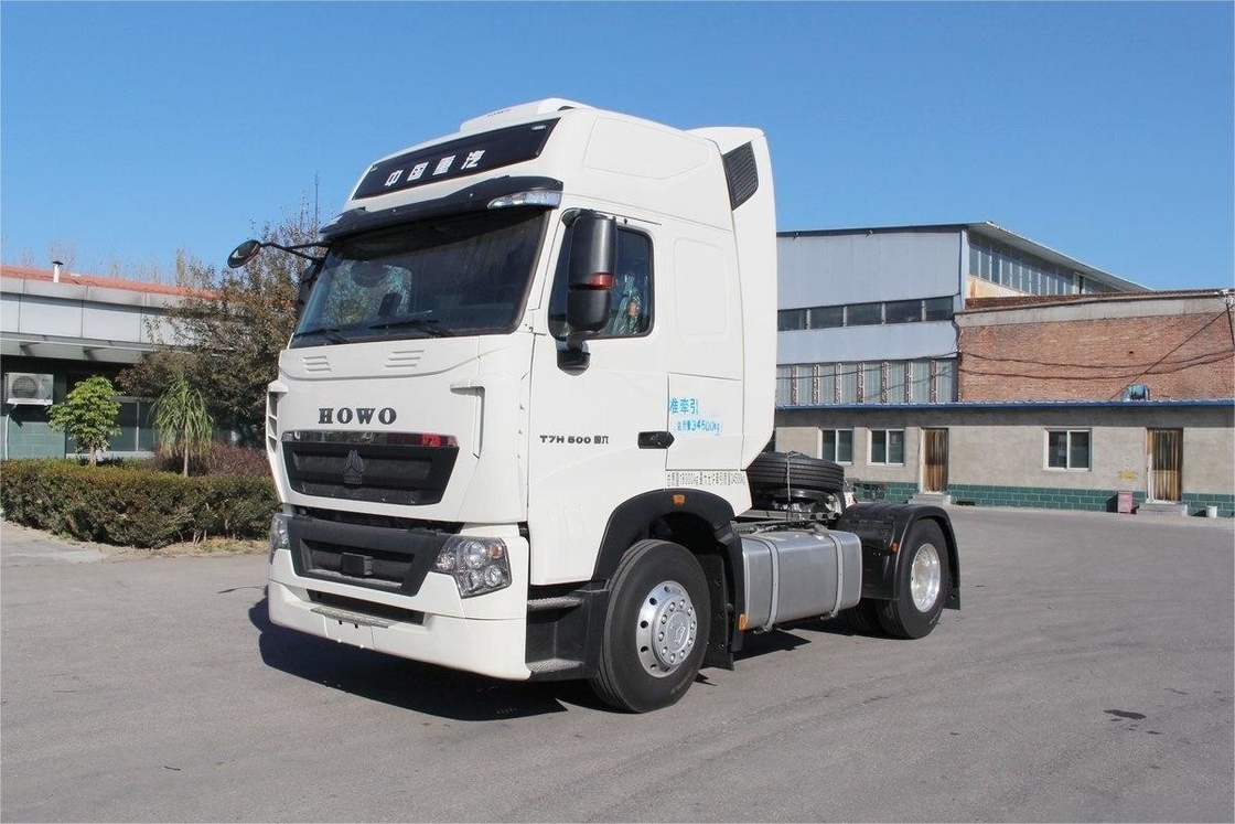 T7H HOWO Camion pesante, deflettore d'aria con condizionatore d'aria, 500 CV, 4X2 trattore monoasse