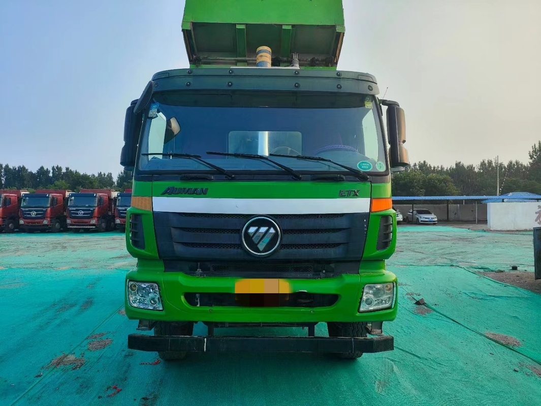 6*4 Dump Truck Foton ETX Tipper di seconda mano 2018 Anno Weichai 375hp Con secchio tipo U