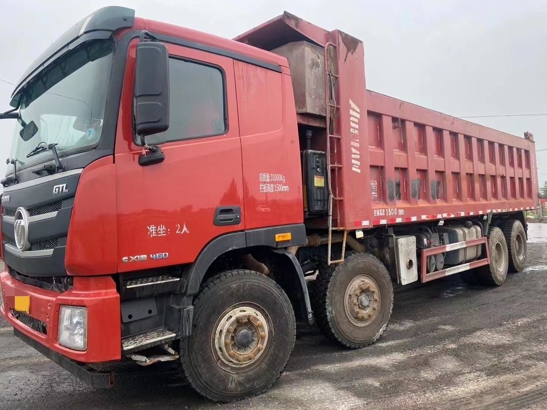 Used UK Tipper Trucks Cummins Motore 460hp Foton GTL Dump Truck 2021 Anno Cina Truck