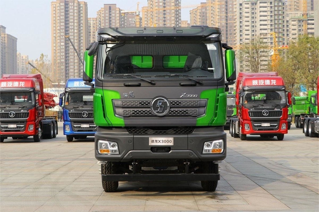 460 HP 8X4 8m Extended Flat Top Large Cargo Box Weichai Shacman X3000 Model Dump Heavy Truck