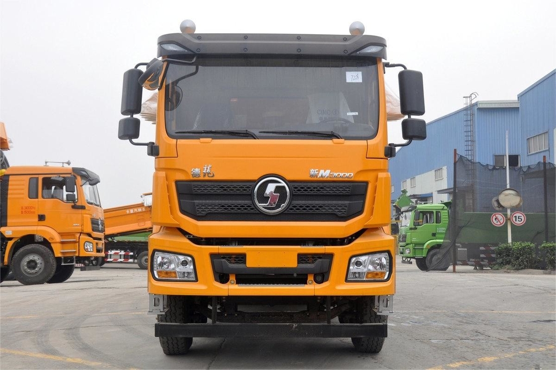 M3000 Modello 8x4 350 CV 16.1T 9.8m Shacman Camion pesante cartone di tela pieghevole
