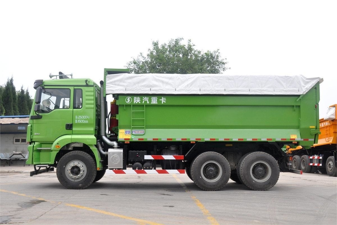 Shacman Dump Truck Weichai Nazionale Cinque 6x4 350 CV 5.6m 6 cilindri 10 marce U-Box