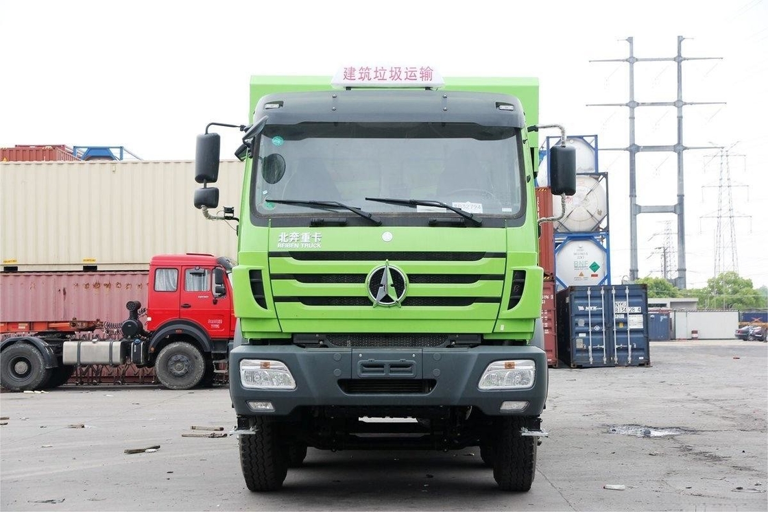 Beiben Heavy Dump Truck 336HP 8X4 6,4m Nuovo rivestimento in telai ecologici