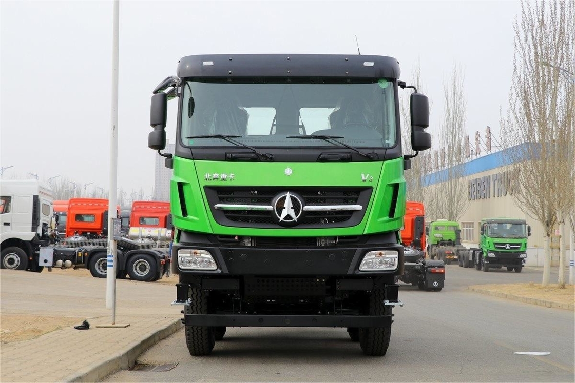 430 CV 8X4 6.5m Airbag Sedile ad assorbimento di urti Box di carico a forma di U Beiben Dump Truck Chassis