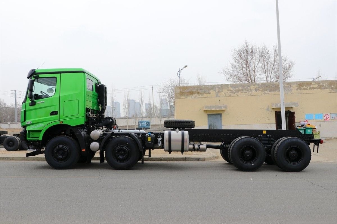 430 CV 8X4 6.5m Airbag Sedile ad assorbimento di urti Box di carico a forma di U Beiben Dump Truck Chassis