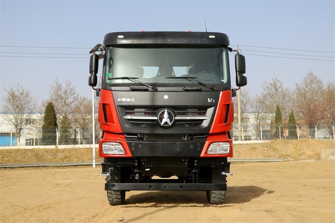 Camion pesante Beiben 550 CV 6X4 Multiplici coperture superiori ecologiche 6m Camione scarico Chassis
