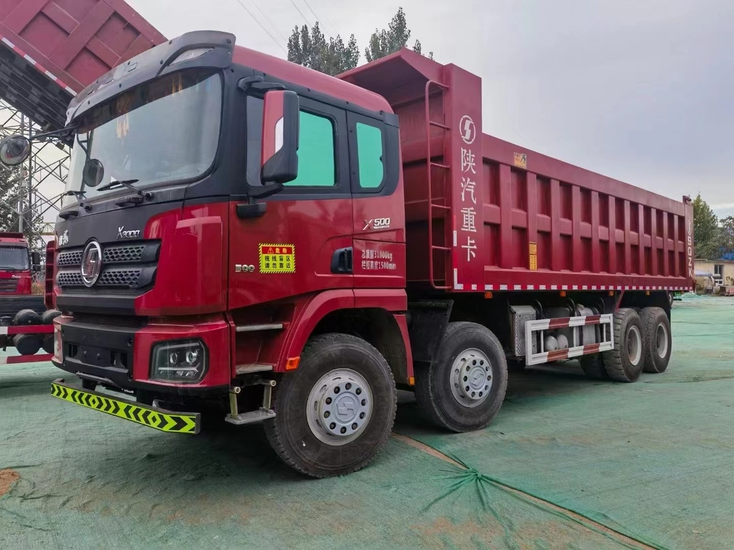 40 tonnellate 8x4 Used Tipper Dump Truck 2021 Anno Shacman X3000 High End Modello Weichai 500hp