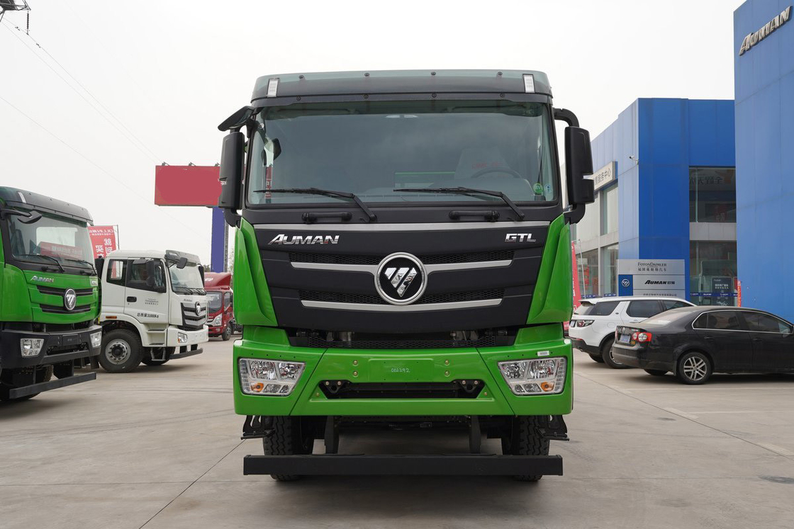 Foton Auman GTL Dump Truck 490HP 8X4 AMT 12 velocità automatica 6.8m Rear Dump 360-Degree Imaging