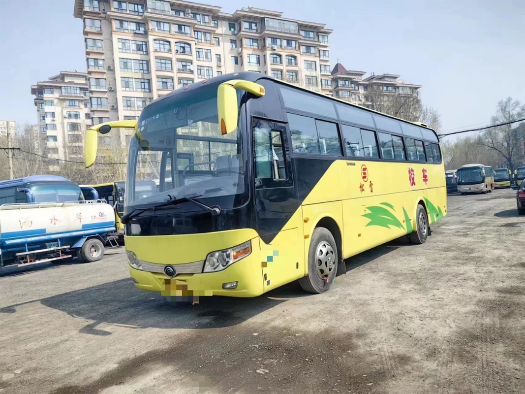 Autobus di seconda mano Yutong ZK6107 Autobus originale 2 + 3 posti Disponibilità 60 posti Foglia molla A / C