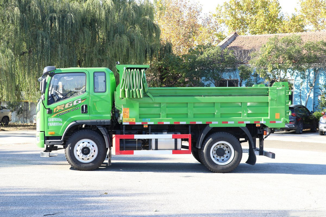 Qingdao Jiefang Dump Truck Tiger 6G 200 CV Diesel a 10 velocità 1 fila e mezzo 4x2 4m