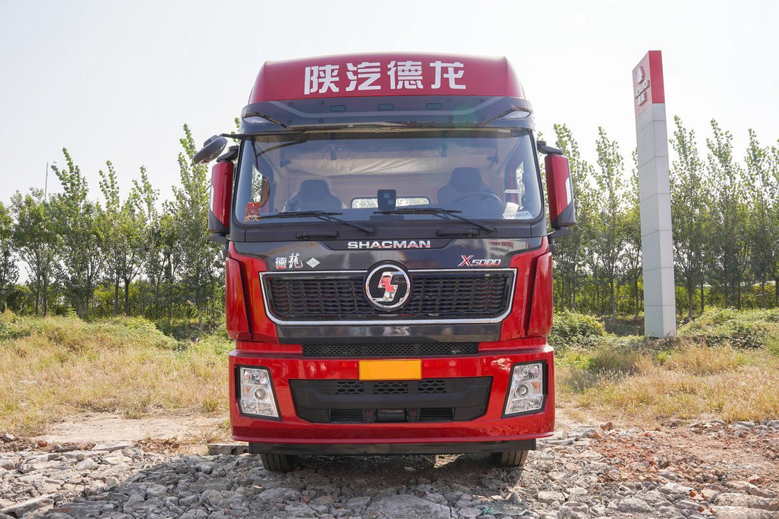 Shacman Tractor Truck Euro 6 posteriore doppio asse posteriore a otto ruote 480 CV 6X4 LNG Airbag Seat