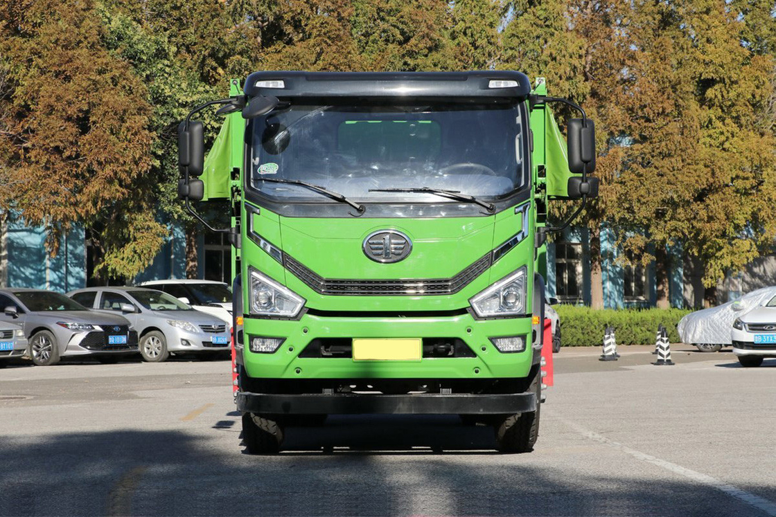 Qingdao Jiefang Dump Truck Tiger 6G 200 CV Diesel a 10 velocità 1 fila e mezzo 4x2 4m