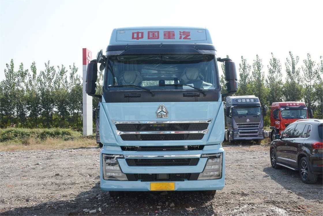 Howo Traktor Truck Nazionale VI 6X4 AMT Automatico posteriore doppio asse posteriore otto ruote 570 CV