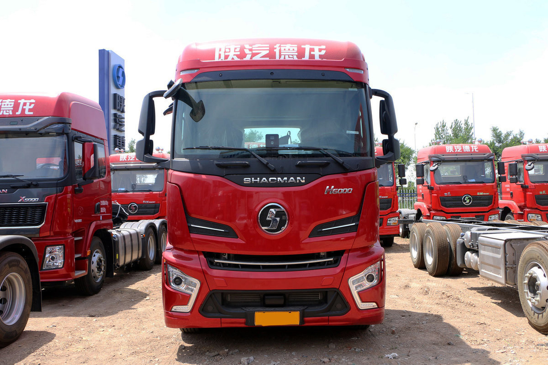 AMT 12 velocità mono fila semicolo Diesel 480hp 6 * 4 Shacman camion trattore H6000 Modello