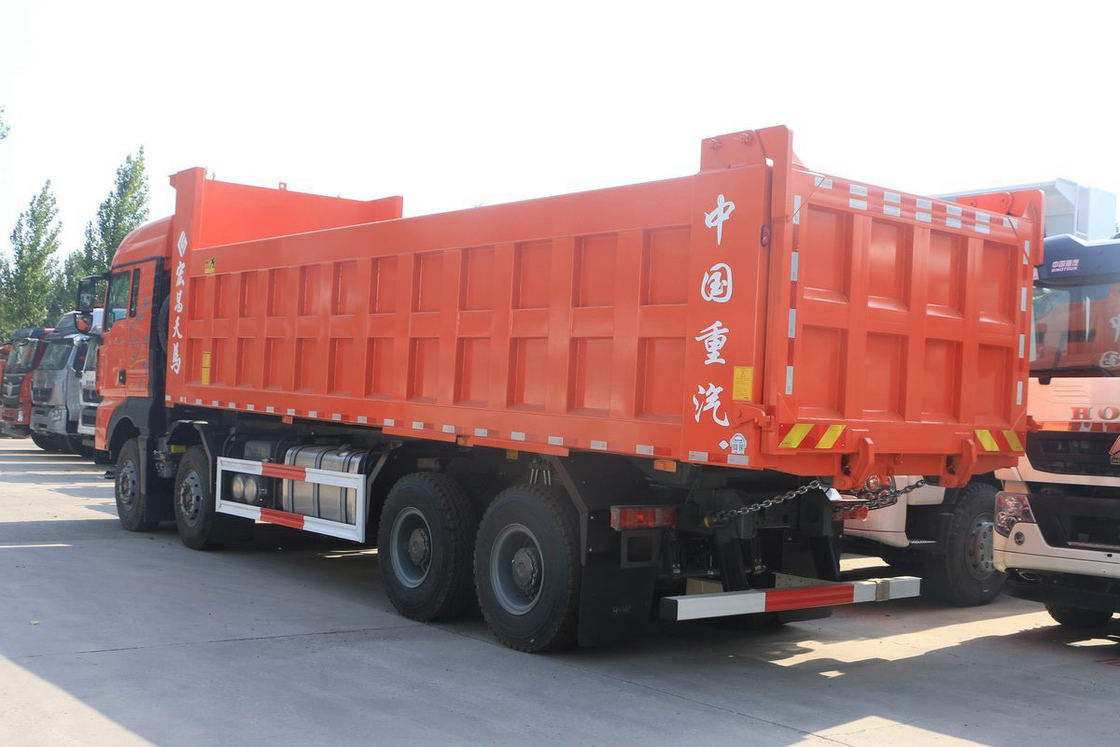 SITRAK G7H Modello Buona aria condizionata 540 CV 8X4 8,4m Sinotruk Dump Truck Grid U-Type Cargo Box