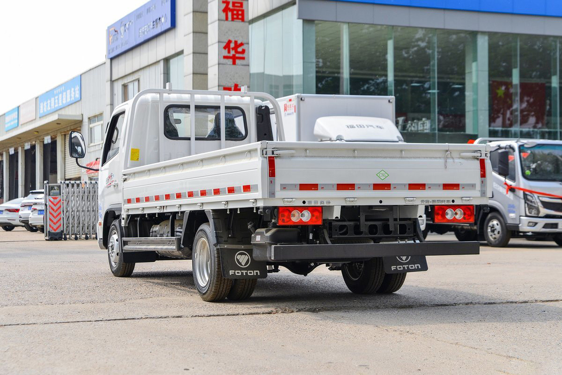 Foton Auman Light Truck 2.0L 127HP CNG 3.94m Euro 6 5 marce Sedie in fila singola Portello posteriore Casella di carico