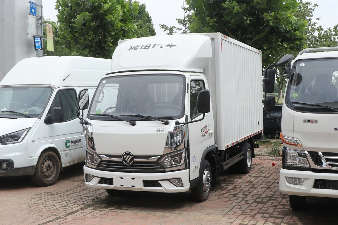 Buono condizionamento dell'aria Deflector Sedile a fila singola 2.0L Benzina 144HP 4.17m Foton Van Truck