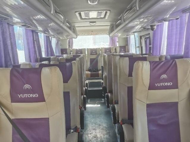 Autobus Youtong di seconda mano ZK6808 a mano sinistra 30 posti Leaf Spring Usato in Africa