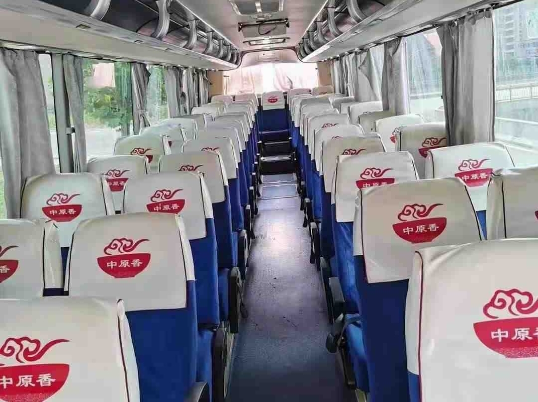 Autobus passeggeri di seconda mano Yutong Zk6122 Grande capacità bagagli Motore Weichai 336hp A/C